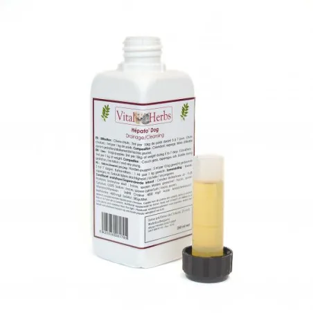 Hépato'Dog Drainage Chiens & Chats Vital Herbs