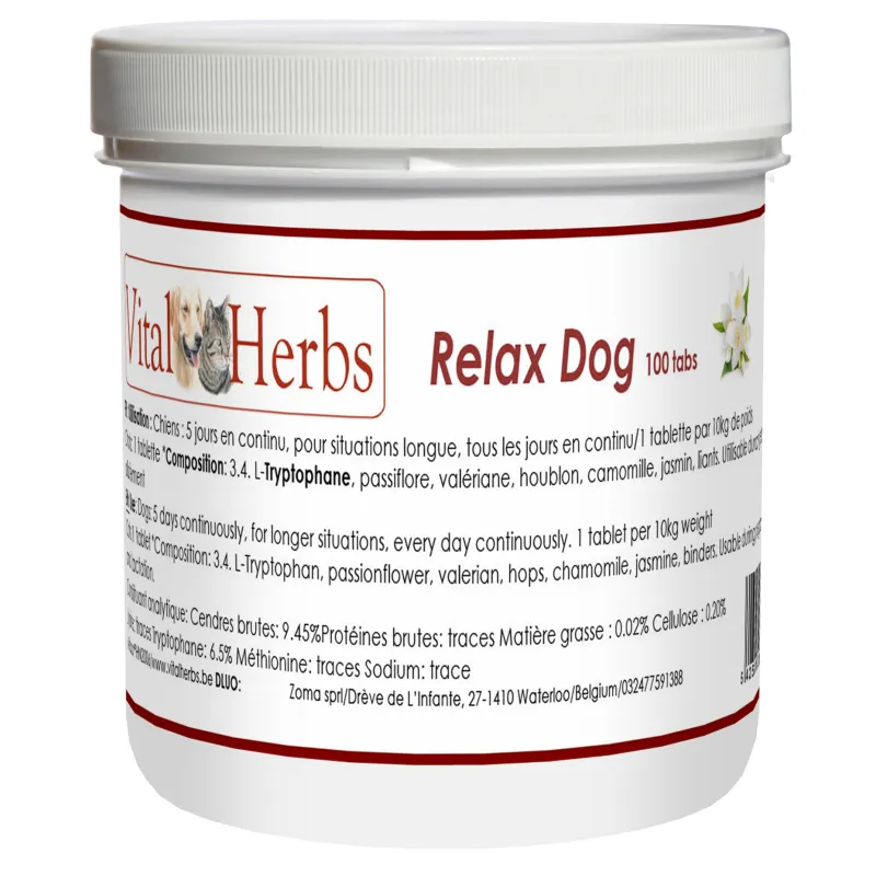 Natural Dog'Verm TABS Chiens & Chats Vital Herbs