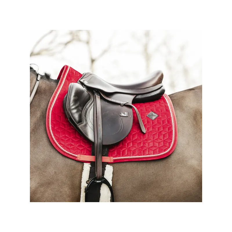 Tapis KENTUCKY mixte ROUGE