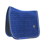 TAPIS KENTUCKY BASIC VELVET DRESSAGE BLEU MARINE