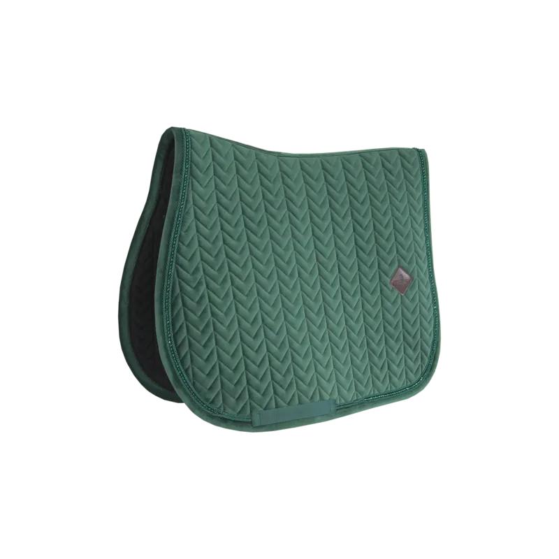 Tapis KENTUCKY Velvet Pearls MIXTE VERT SAPIN