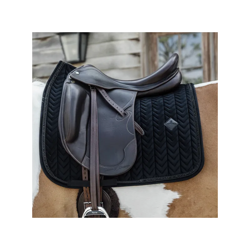 Tapis KENTUCKY Velvet Pearls Dressage NOIR