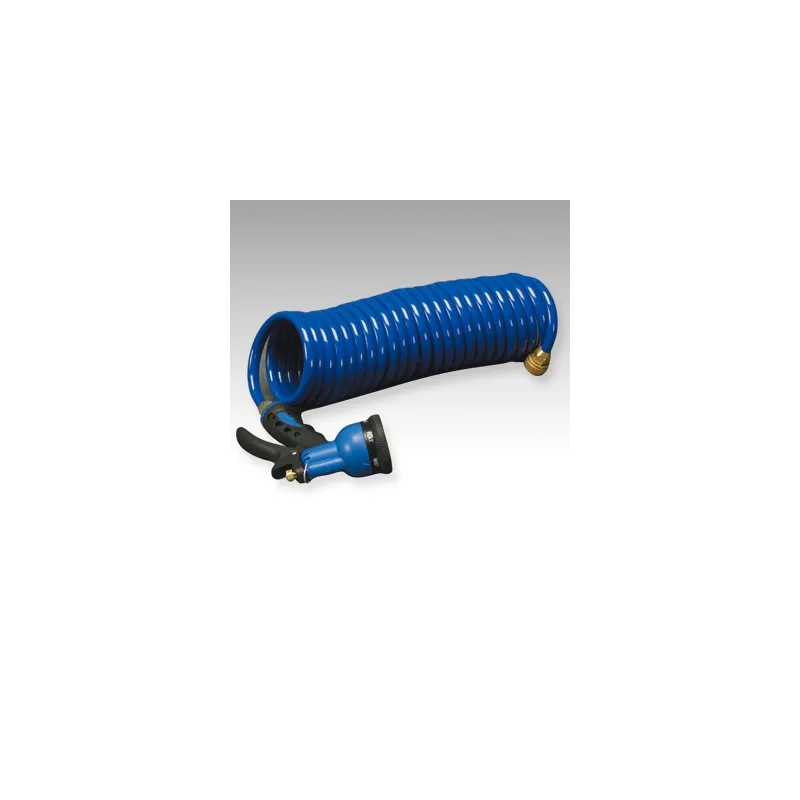 Tuyau douche + pistolet multi-jets