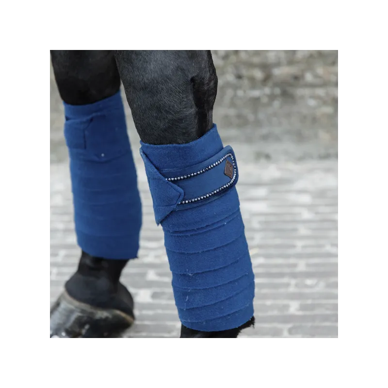 Bandages KENTUCKY VELVET PEARLS BLEU MARINE