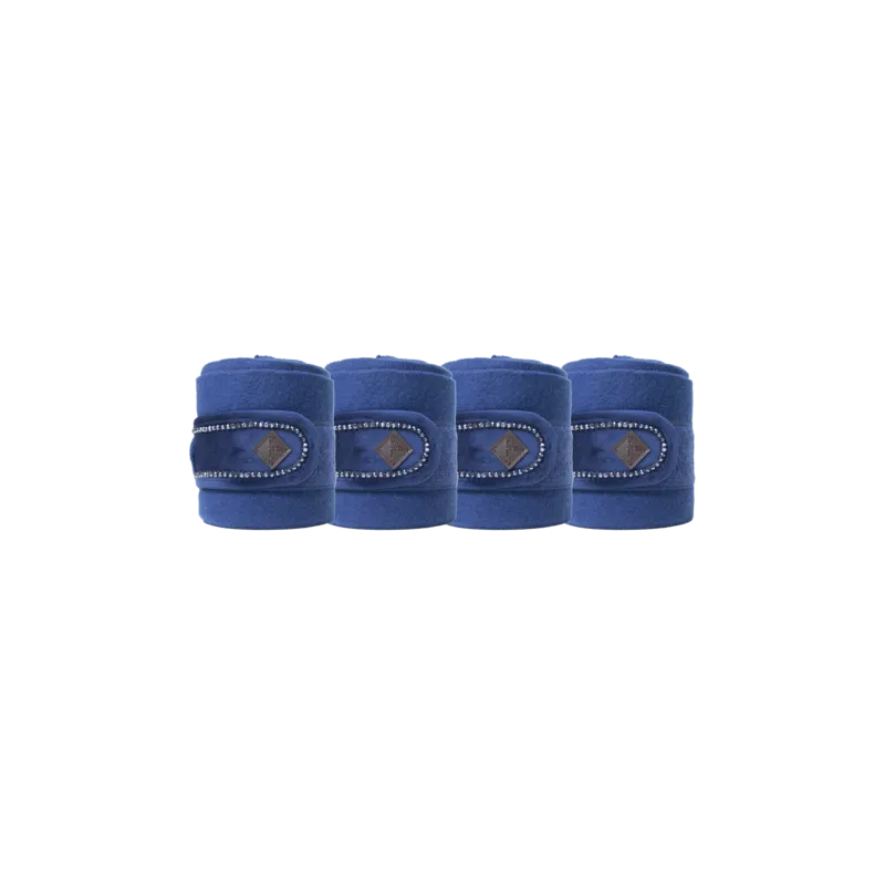 Bandages KENTUCKY VELVET PEARLS BLEU MARINE