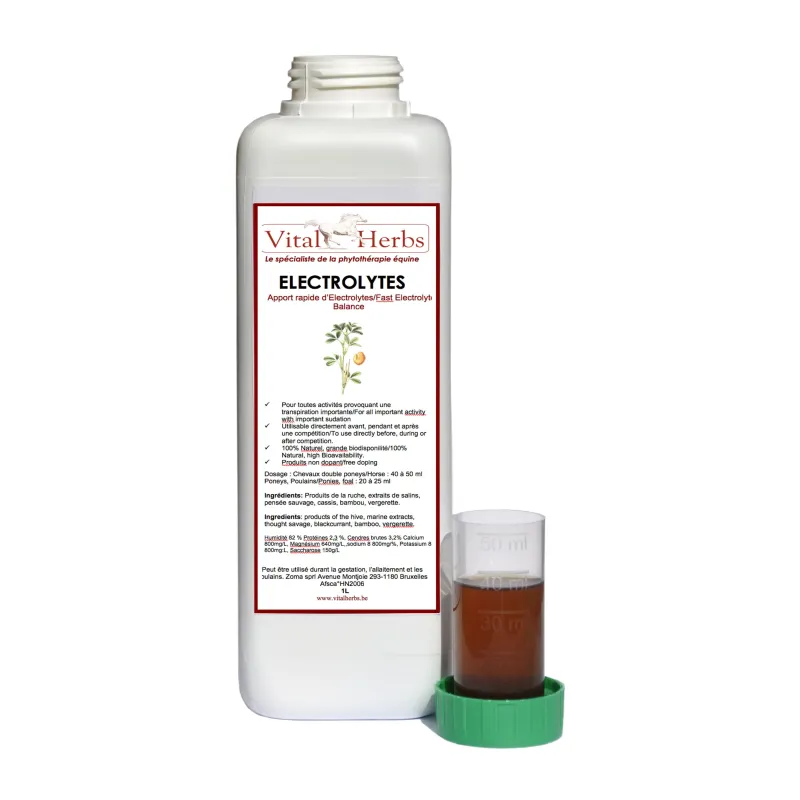 Electrolytes liquide Vital Herbs