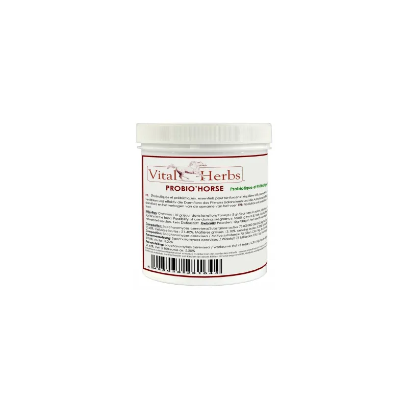 Probio'Horse probiotique 600gr Vital Herbs