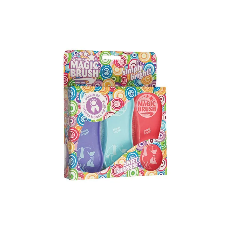 Magic Brush - set de 3 brosses magiques
